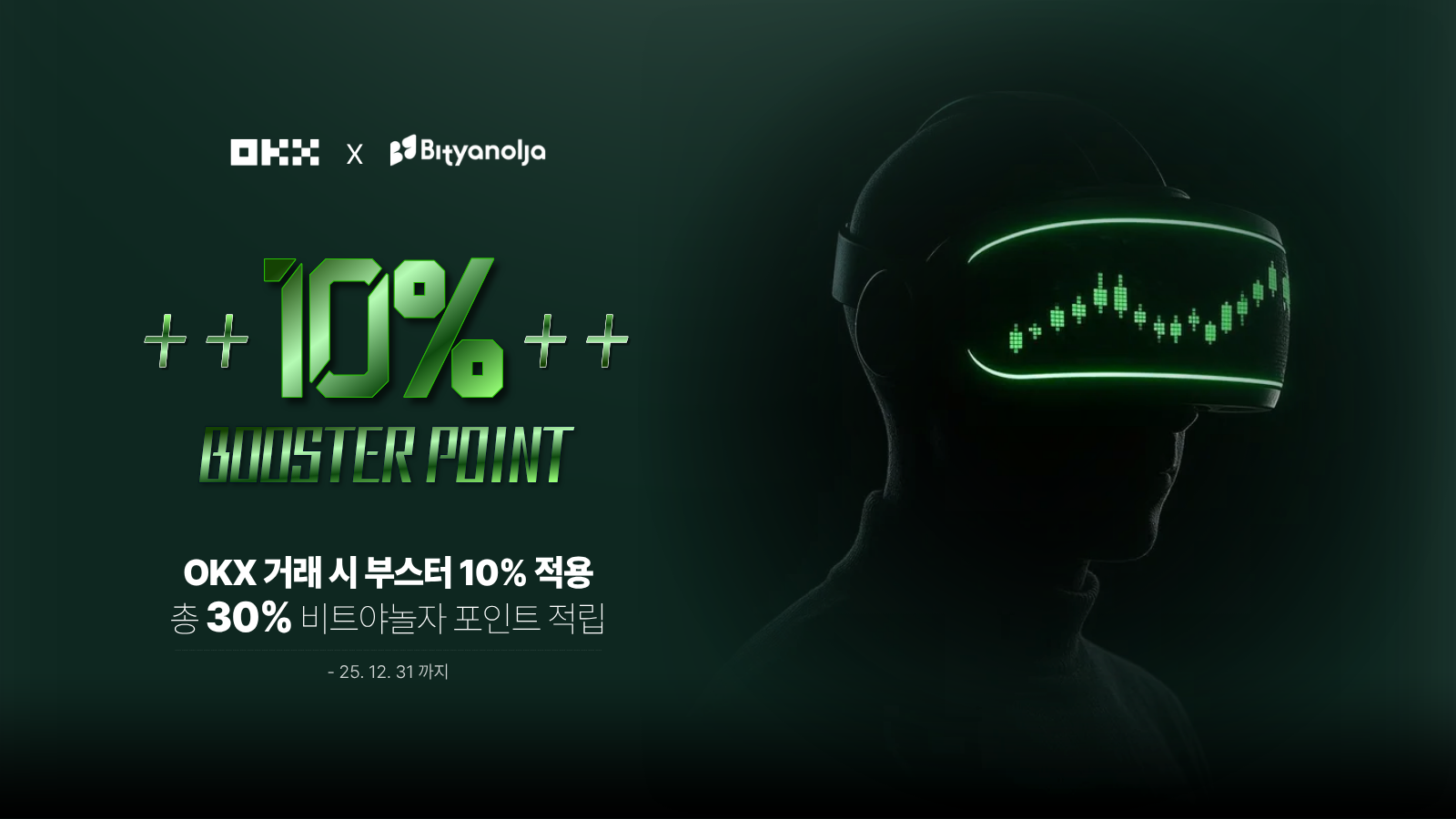 OKX 거래 시 포인트 10% 부스터